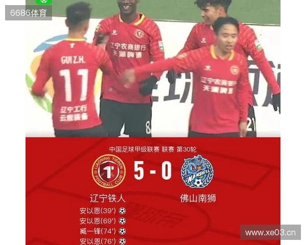 上演帽子戏法，辽宁铁人球员安以恩当选中甲第30轮最佳球员